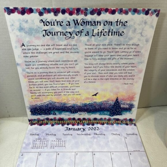 2022 Words Every Woman Should Remember 12-Month Inspirational Wall Calendar - Picture 11 of 13